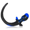 Oxballs Plug Queue de chien Mastiff 12 x 7 cm Bleu
